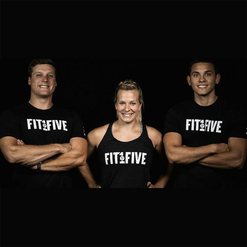 Tim Rainer, Ashley Rainer, Austin Gaskell owners of Fit One Five