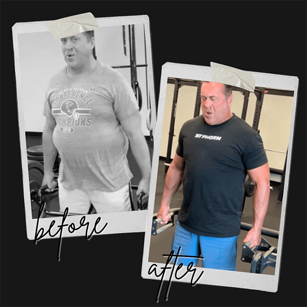 Fit One Five Before and After testimonial